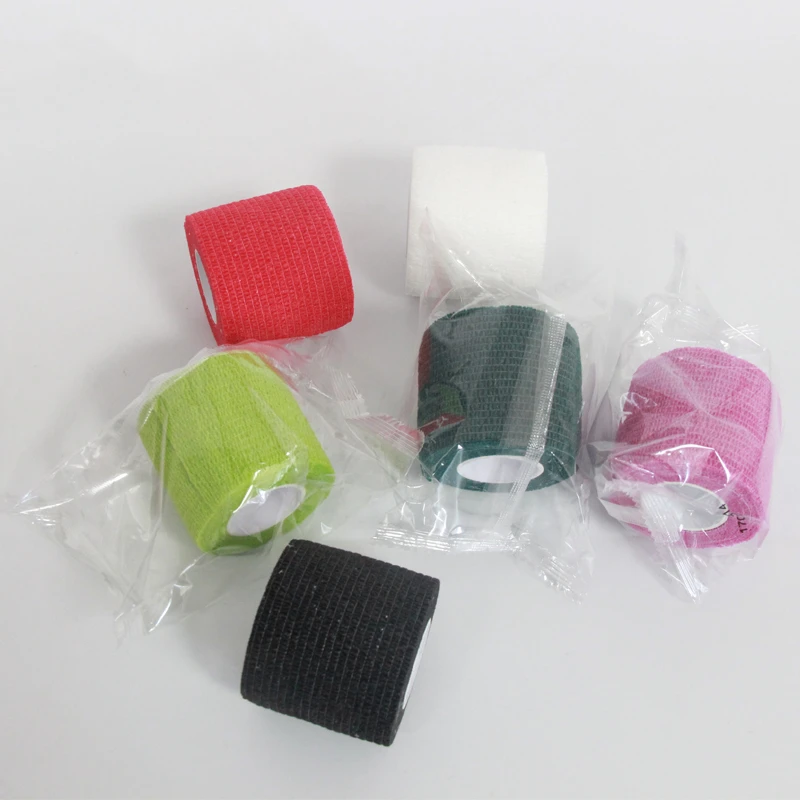 Manufacturer crepe latex free nonwoven skin custom color adhesive bandage