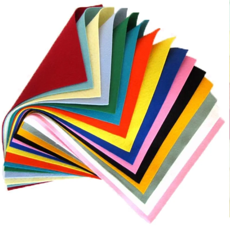 Factory direct supply of various planting bag felt cloth composite felt cloth colored polyester felt cloth