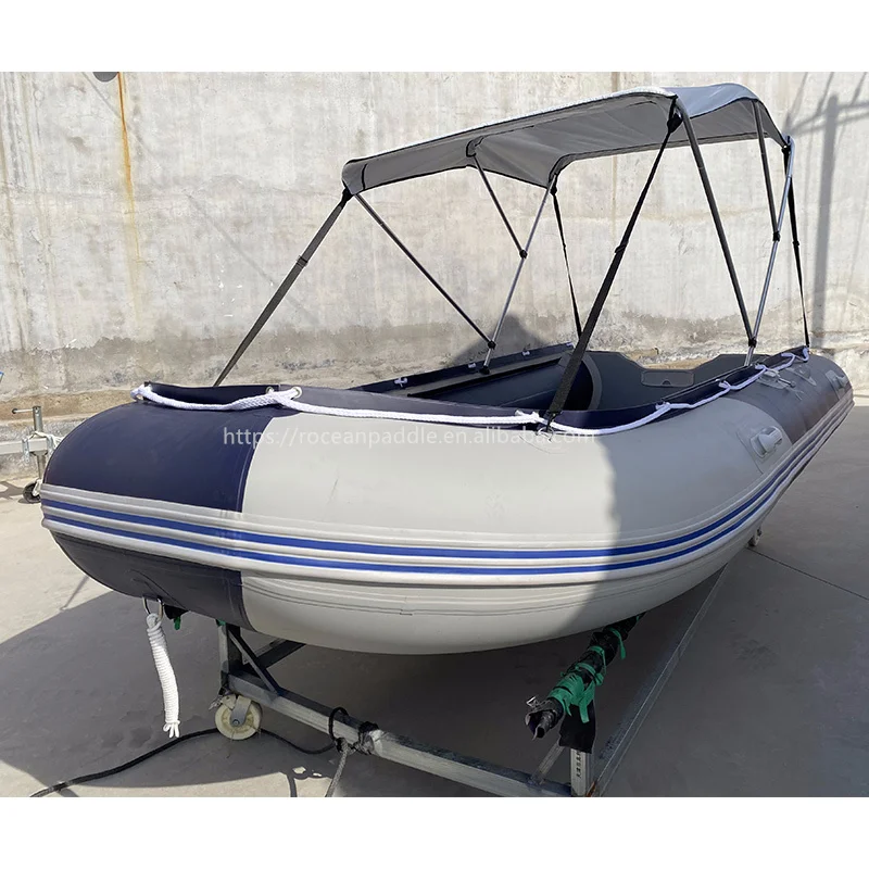 High Quality Floating Rafts Pontoon Inflatable Boat Fishing Electric Rigid Inflatable Boat China