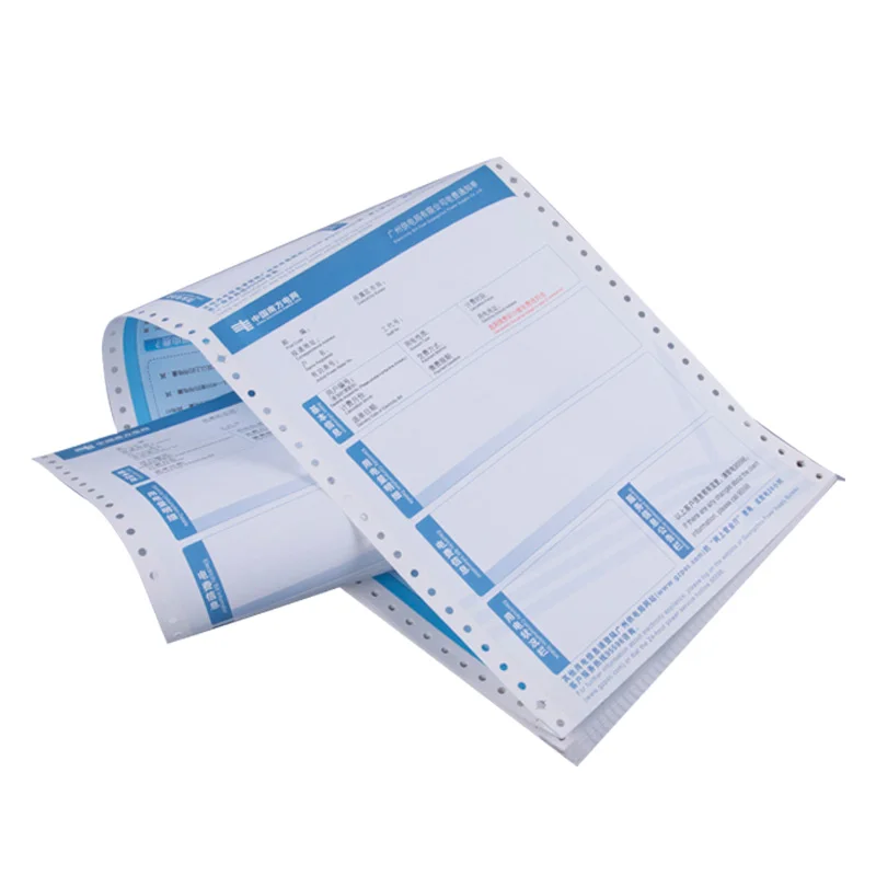 Custom carbonless paper roll 3plys payslip envelopes manufacturers