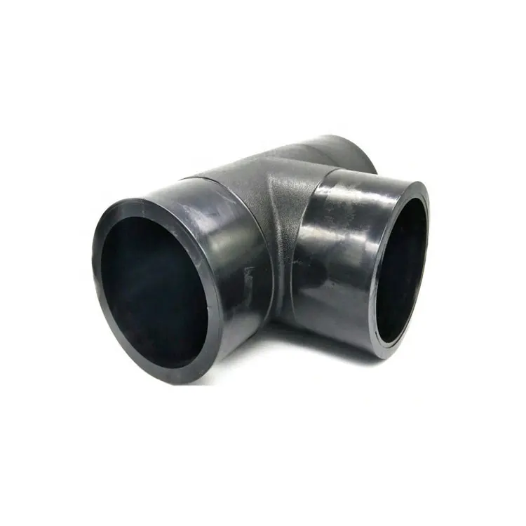 hdpe fittings cross pipe tee joints for pipe connection