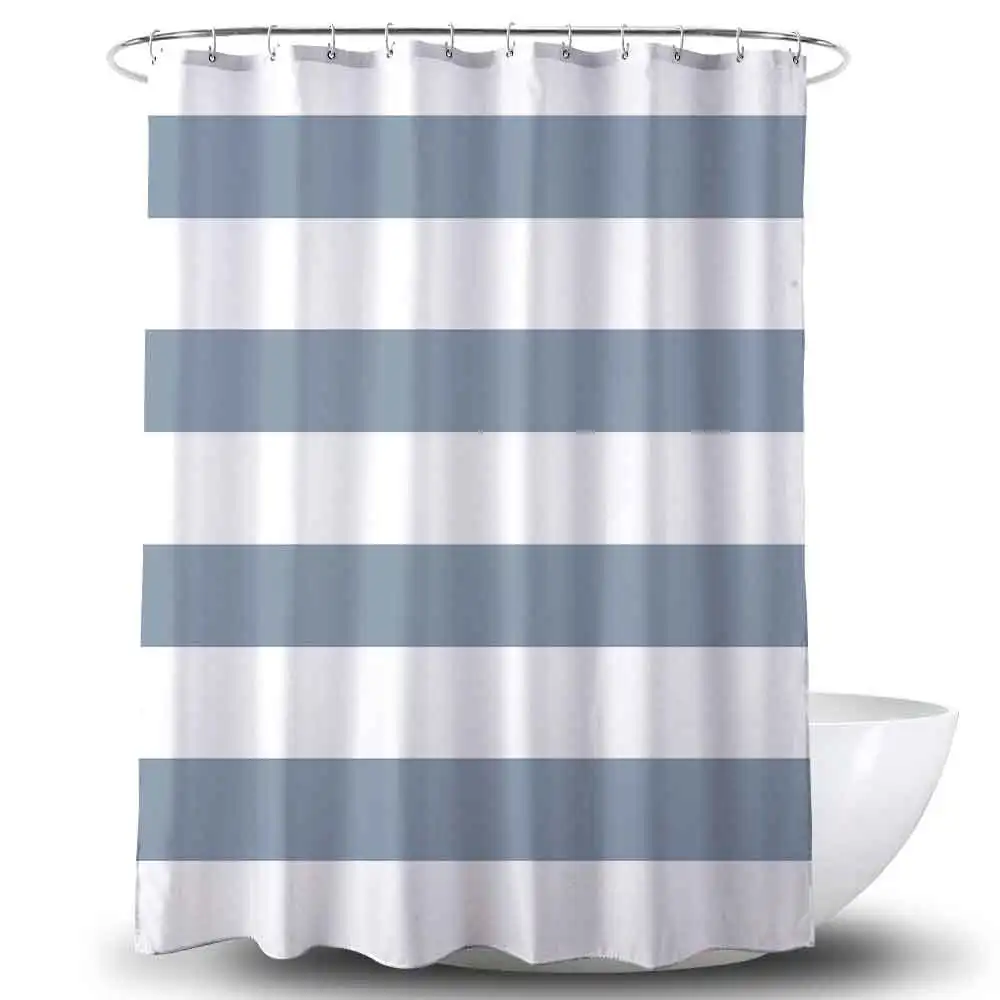 
Customize Polyester shower curtains Bathroom Mat Set Home Bathroom 