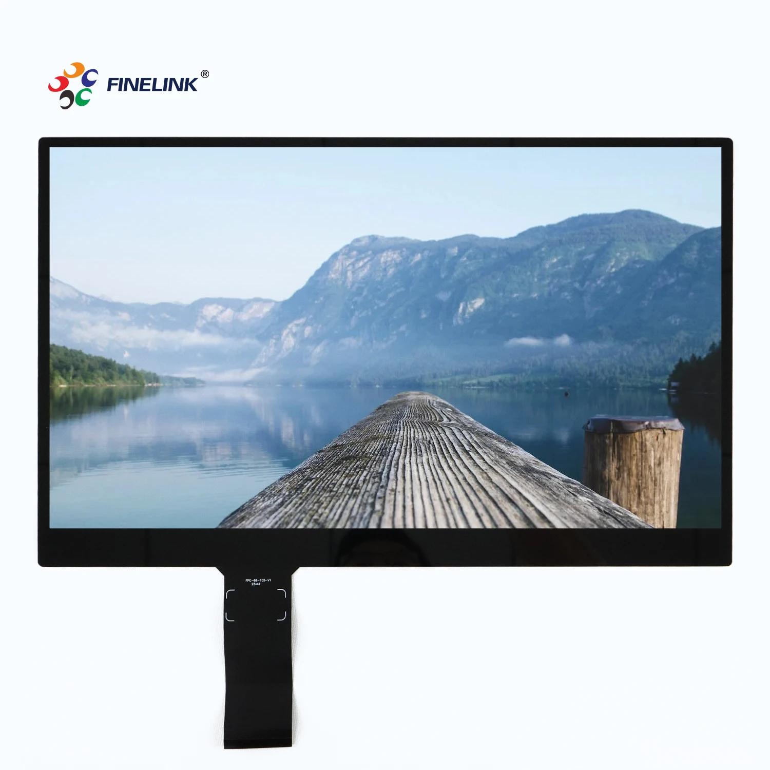 FINELINK 15.6 Inch Projected Capacitive Touch Screen, Customized Dimension LCD Touch Panel for Industry Application