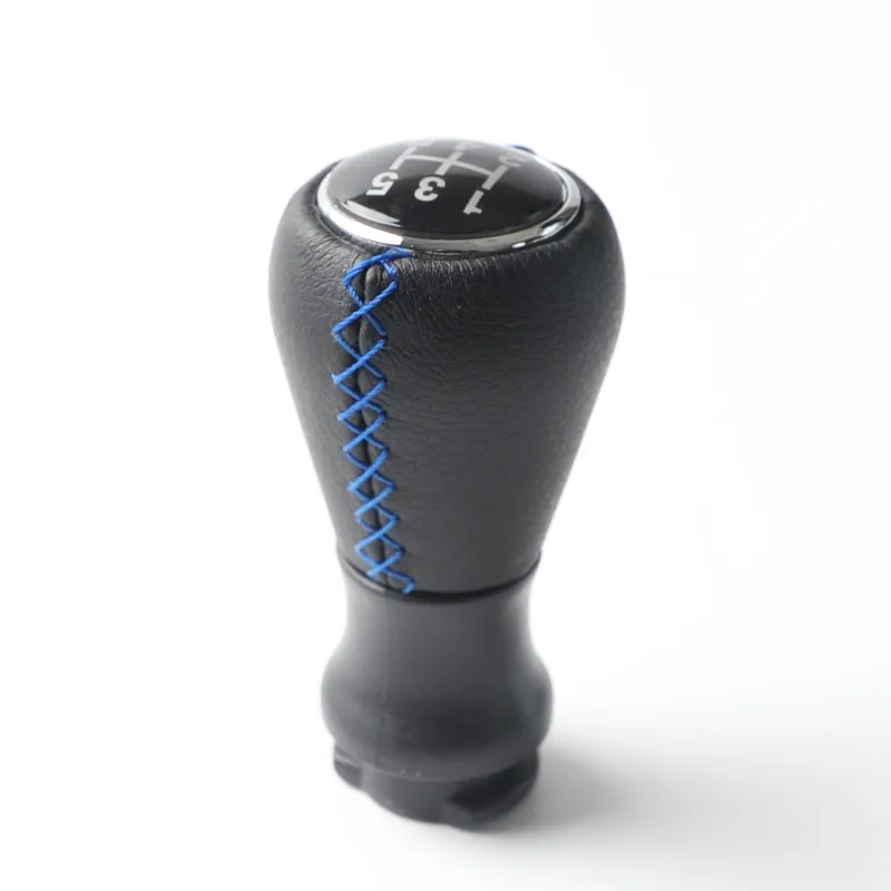 Car interior spare parts manual transsmission handball 5 speed leather for peugeot 406 gear shift knob