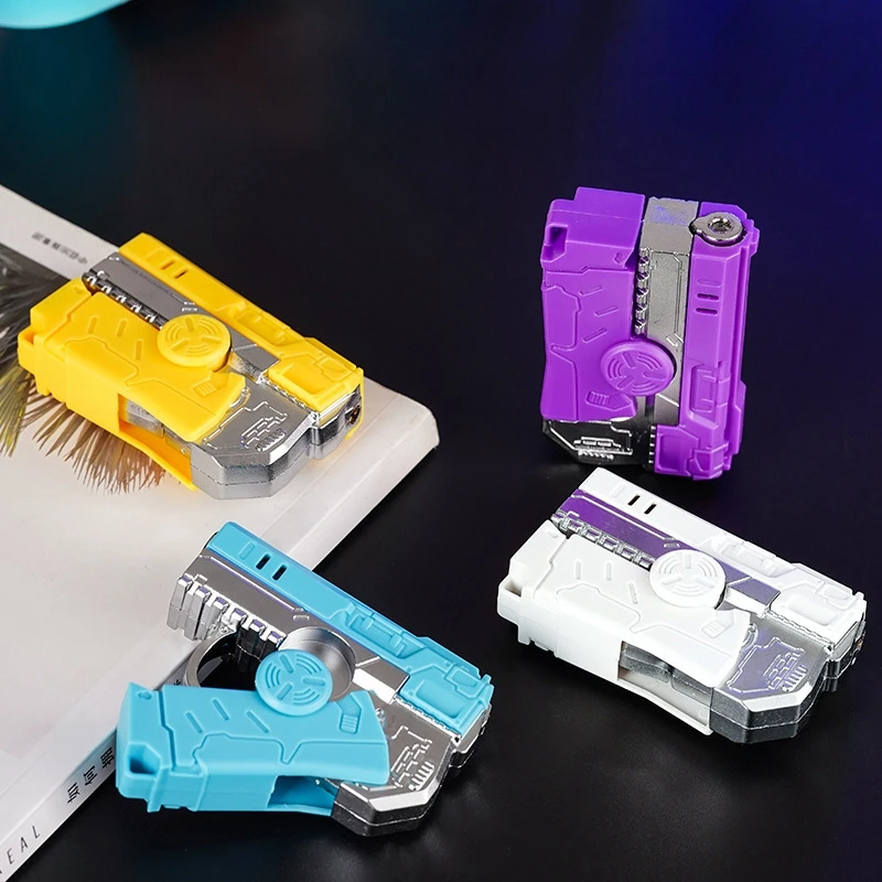 Mecha Gyro Windproof Butane Lighter Red Flame Refillable Gas Lighter for Cigarettes Wholesale Deals