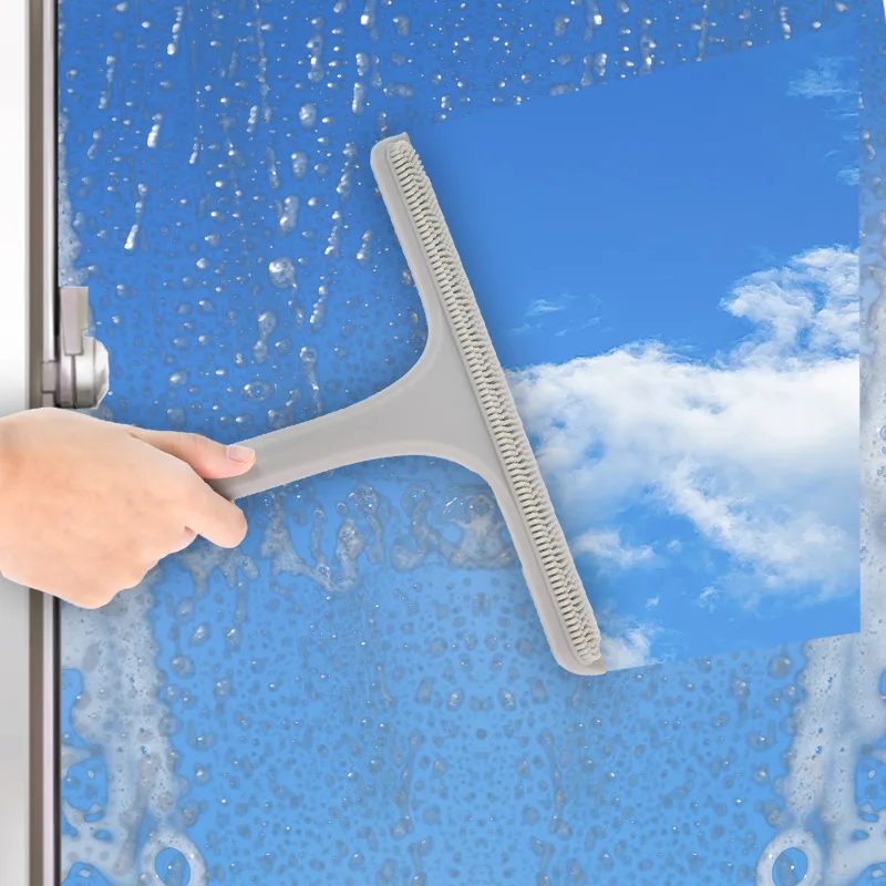 Household double-sided glass wiper Multifunctional window cleaning tools spray brush