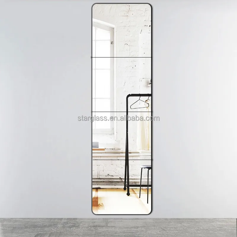 2021 high quality standing silver mirror full length mirror wholesale floor mirrors