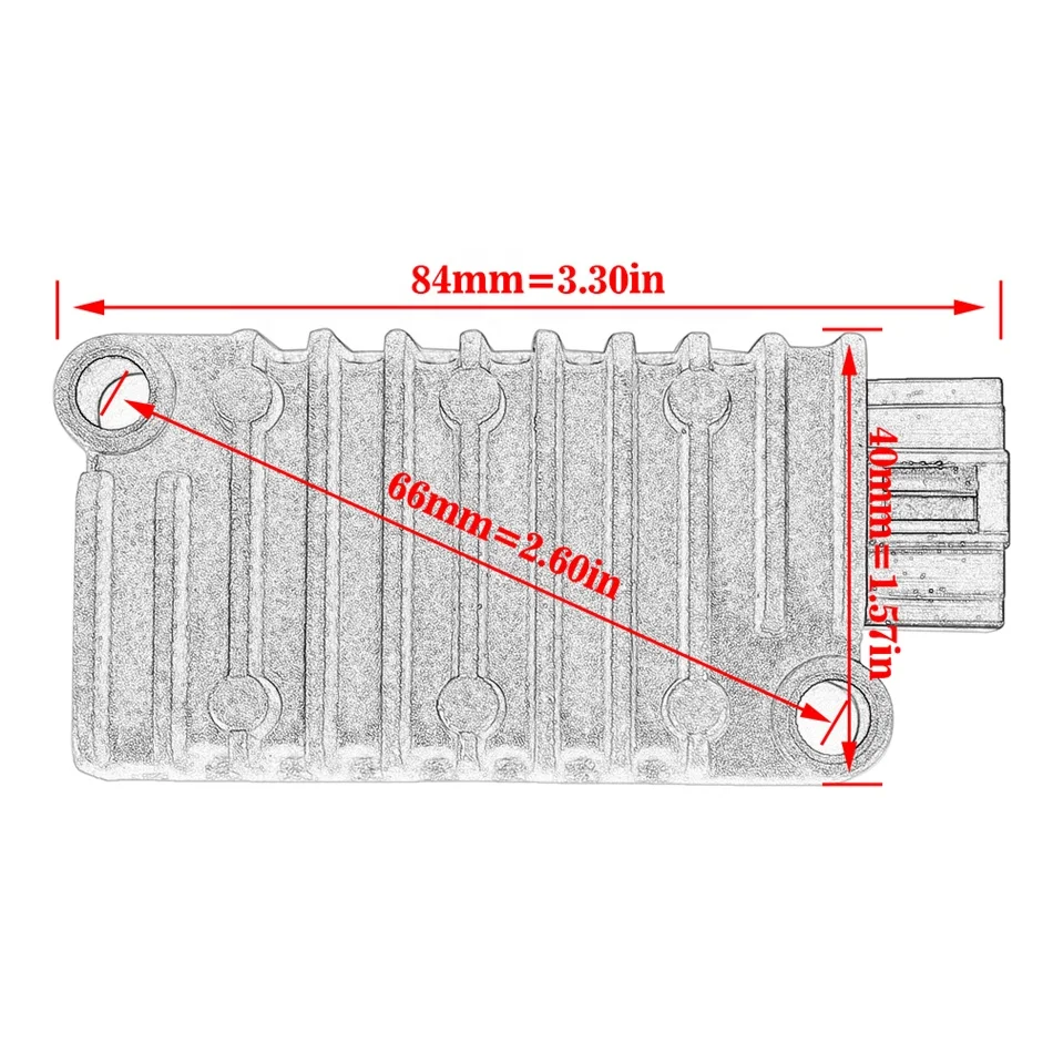 Выпрямитель регулятора напряжения 3TJ-81960-02 22B-H1960-00 для TW125 TW200 TW225 XT600 TTR225 TTR250 XJ400 XJ600