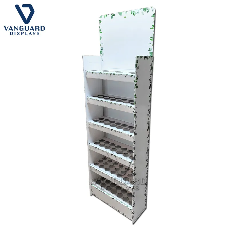 Shop Drink Candy Rack Cardboard Paper Food Stand Display Shelves For Retail Products