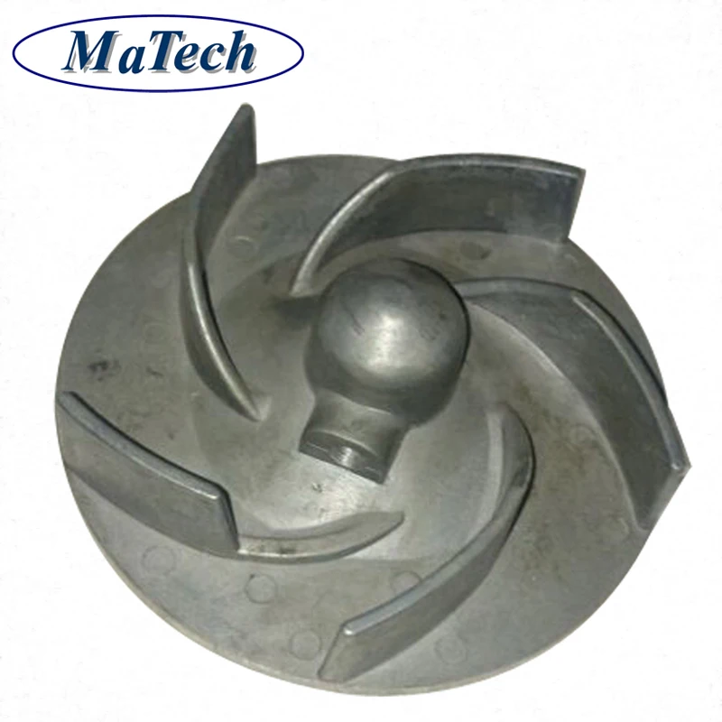Professional Customized Aluminum Gear Pumps Casting Aerator Impeller