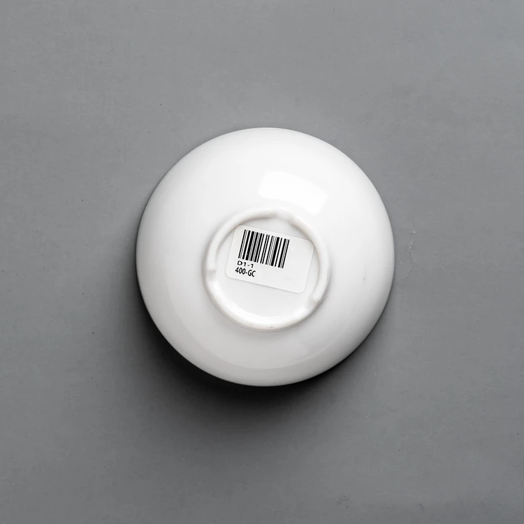 Restaurant Soup Bowl Melamine White Unbreakable Melamine Rice Bowl