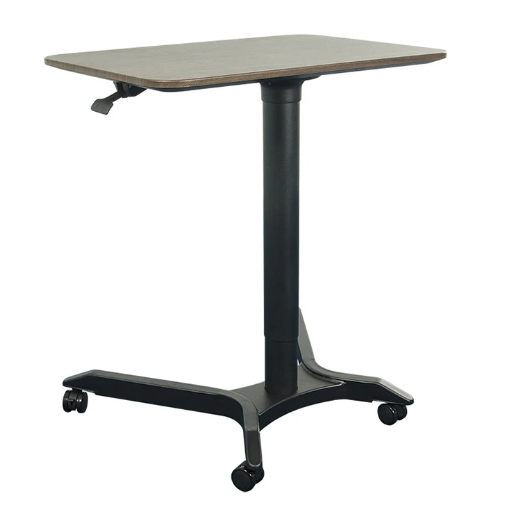 design pneumatic stand workbench table homemade modern computer desk office computer working height adjustable desk for home