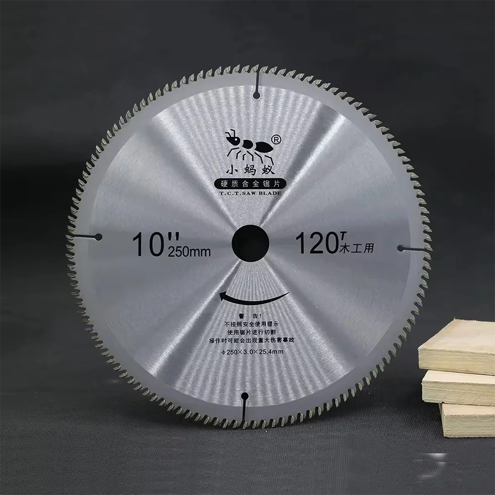 10in 250mm TCG  100TEETH 120T 10 inch tct circular saw blades for aluminium cutting