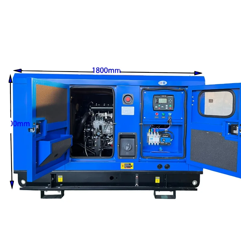 For Germany  low fuel consumption 24kw 30kva small size soundproof generator diesel for home use