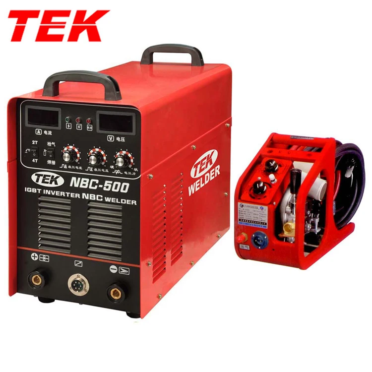 Single IGBT NBC-500 MIG-500 MAG-500 GMAW-500 FCAW-500 CO2 Protected MIG MMA Stick Rod Holder Discrete IGBT Welding Machine OEM