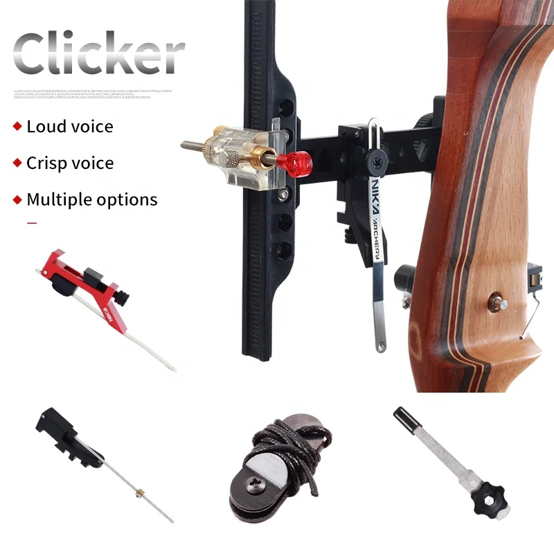 Лук Clicker стрельба из лука рекурсивное соревнование монтируемый сигнал лук прицел/конечности позиционирование напоминание и стрела аксессуары