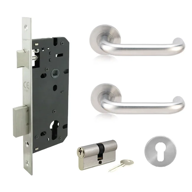Unity Mortise Lock Handle Set Mortise Handle Door Handles With Lock Interior Doors