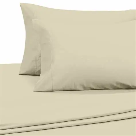 Custom  Egyptian Cotton Bedding Sheet 100% Organic Cotton Pillowcase