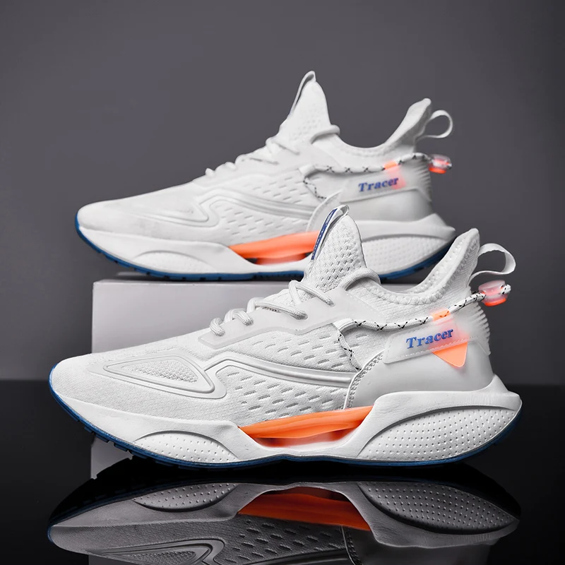 2022 Oem High Quality Custom White Designer Adult Men Walking Style Casual Marathon Running Shoes Sneakers Zapatillas Deportivas