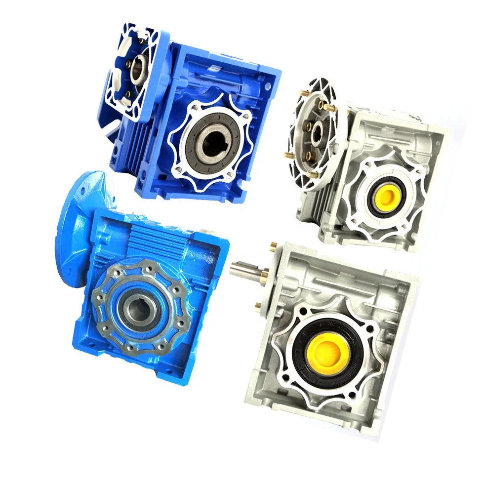 Industrial New Shape NMRV NRV Worm Gear Reducer Electric Motors Gearbox Speed Reducer For Marine Equipment