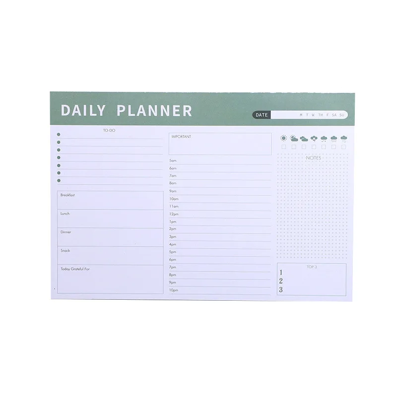 Custom Planner Custom Printing Hot Selling  Daily Planner Budget Planner - Monthly Finance Organizer