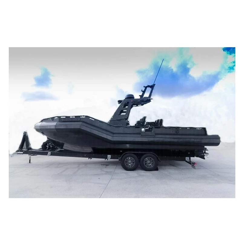 Defense workboat HDPE  pilot military boat for sale