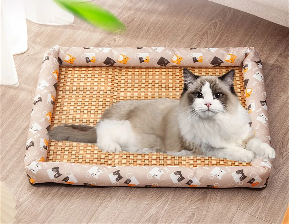 Pet Ice Cushion Cushion Four Seasons Universal Dog Nest Cushion Summer Cat Nest Cooling Durable Pet Bedding Supplies