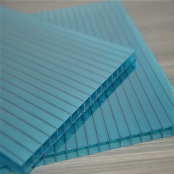 Commercial use translucent pc wall sheets hollow sheets