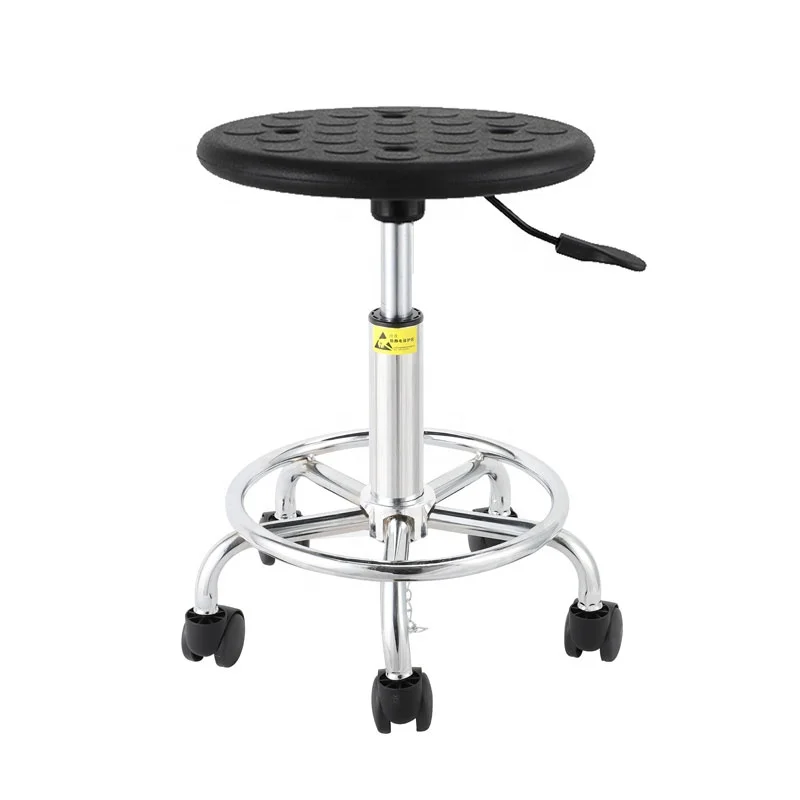 Leenol LN-1542550D Height Adjustable Anti-Static PU Leather ESD Chair Industrial Leather esd Chairs