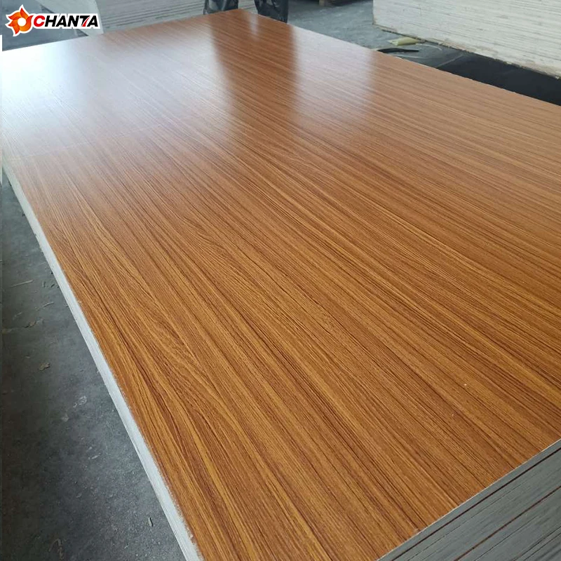 3mm 12mm 15mm 16mm 18mm Wood Grain Laminated Faced Melamine Marine Plywood