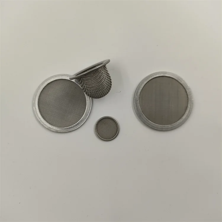 304 круглая плетеная проволочная сетка из нержавеющей стали Спеченный фильтр фильтра микрон