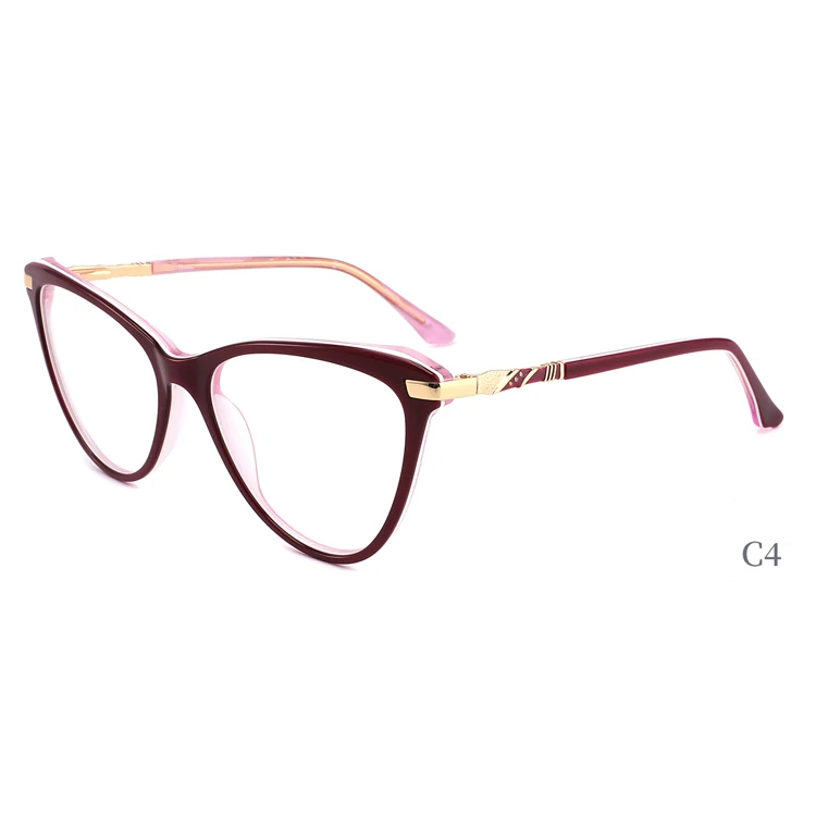 2021 стильные ацетатные оправы для очков шикарные прогрессивные очки Cateye мужчин и
