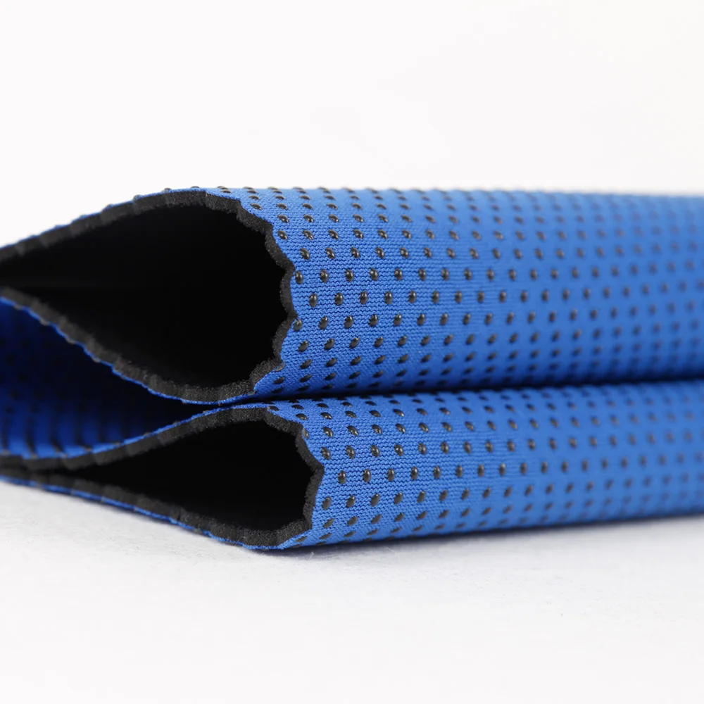 Non-slip Point Drop Plastic Beads Neoprene fabric  Elastic Wetsuit fabric for Carpet Sofa Pillow