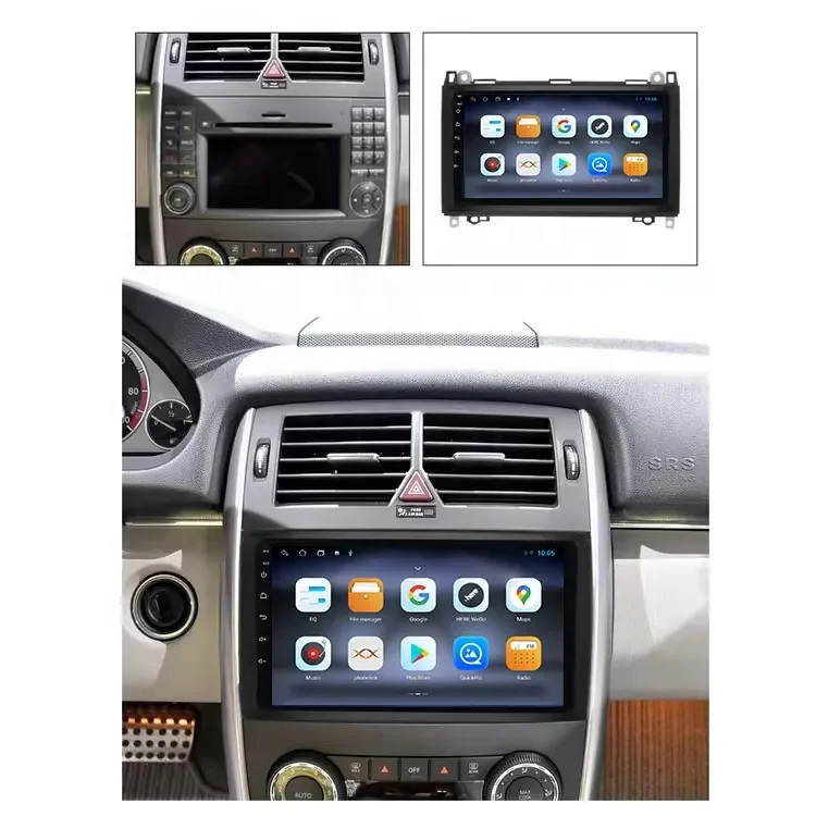 2+32GB 9 inch car radio for Mercedes Benz B200 A B Class W169 W245 Viano Vito W639 Sprinter W906 with Video output