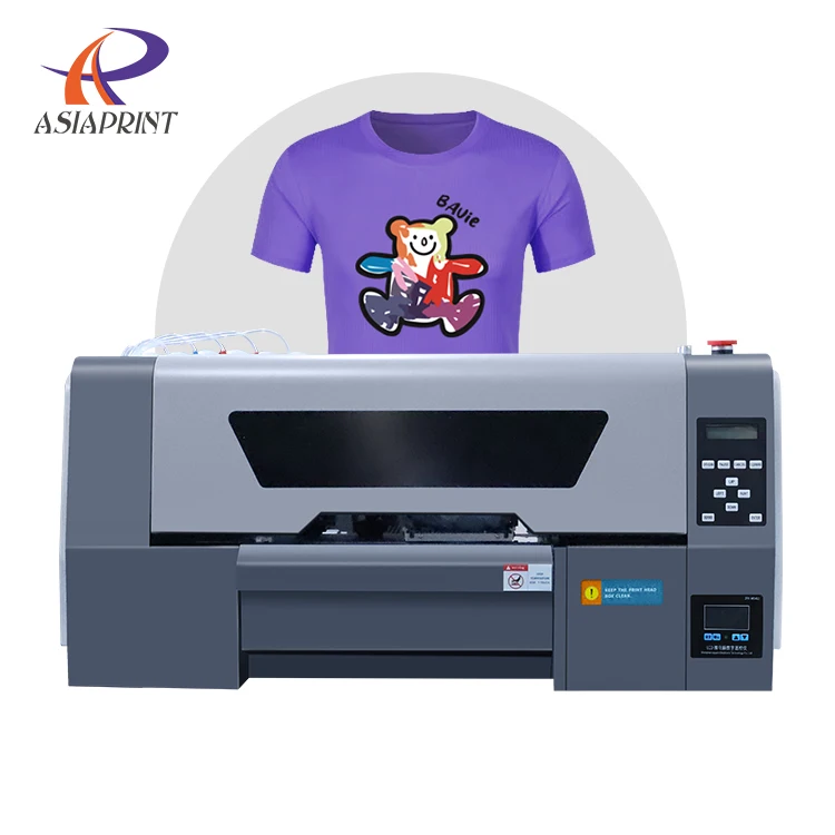 High speed xp600 dtf printer 30cm clothes dtf inkjet printer PET film industrial a3 dtf printer