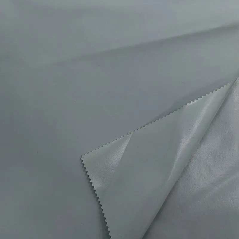 Breathable TPU Clear Membrane Laminated 4 Way Stretch Nylon Spandex Woven Waterproof Fabric for Raincoat