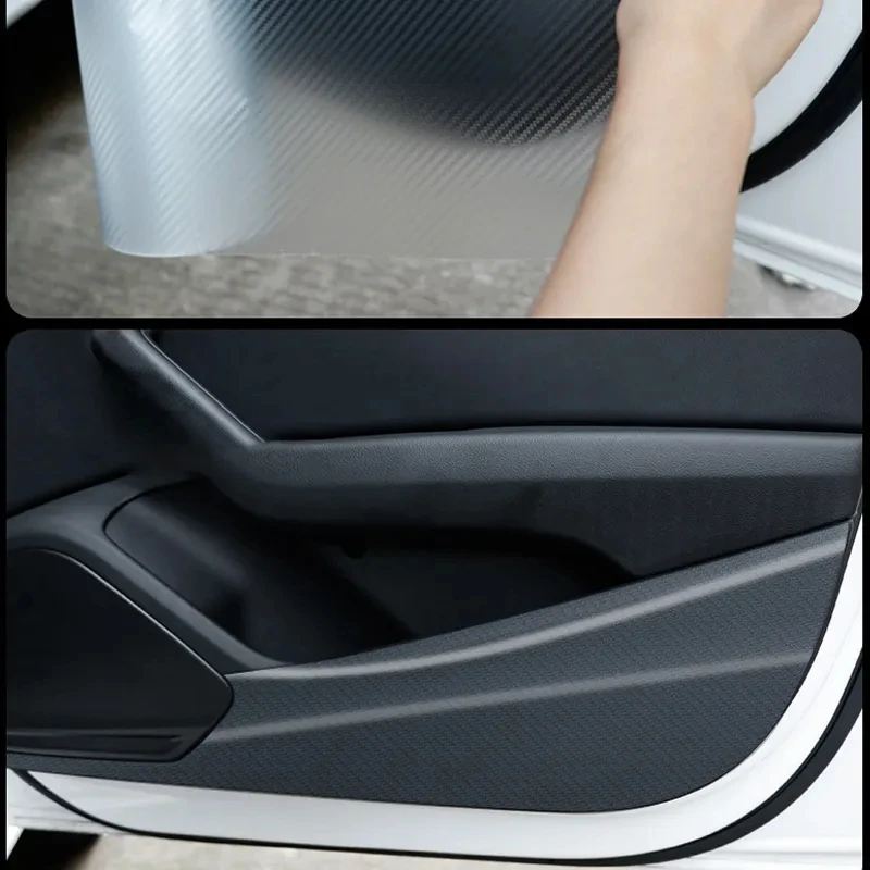 Car Accessories Protector Sticker Outdoor 3m Nano Transparent Waterproof Car Bumper Carbon Fiber Vinyl Wrap Film