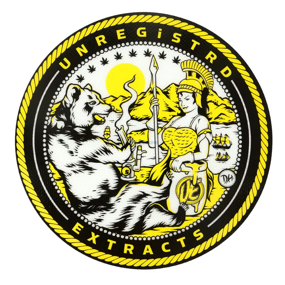 
D Custom approved food grade non stick small glass fibre custom print silicone mat 