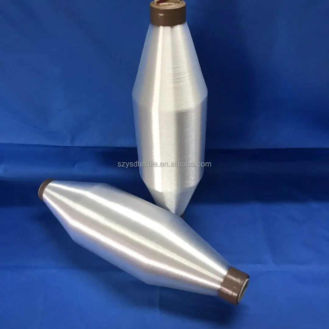 HIGH QUALITY 10D/1F SD RW DTY POLYESTER ORGANZA TEXTURED YARN DTY AA Grade monofilament mono yarn