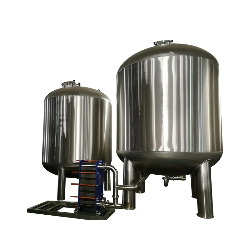 Stainless steel water tank for purified water storage