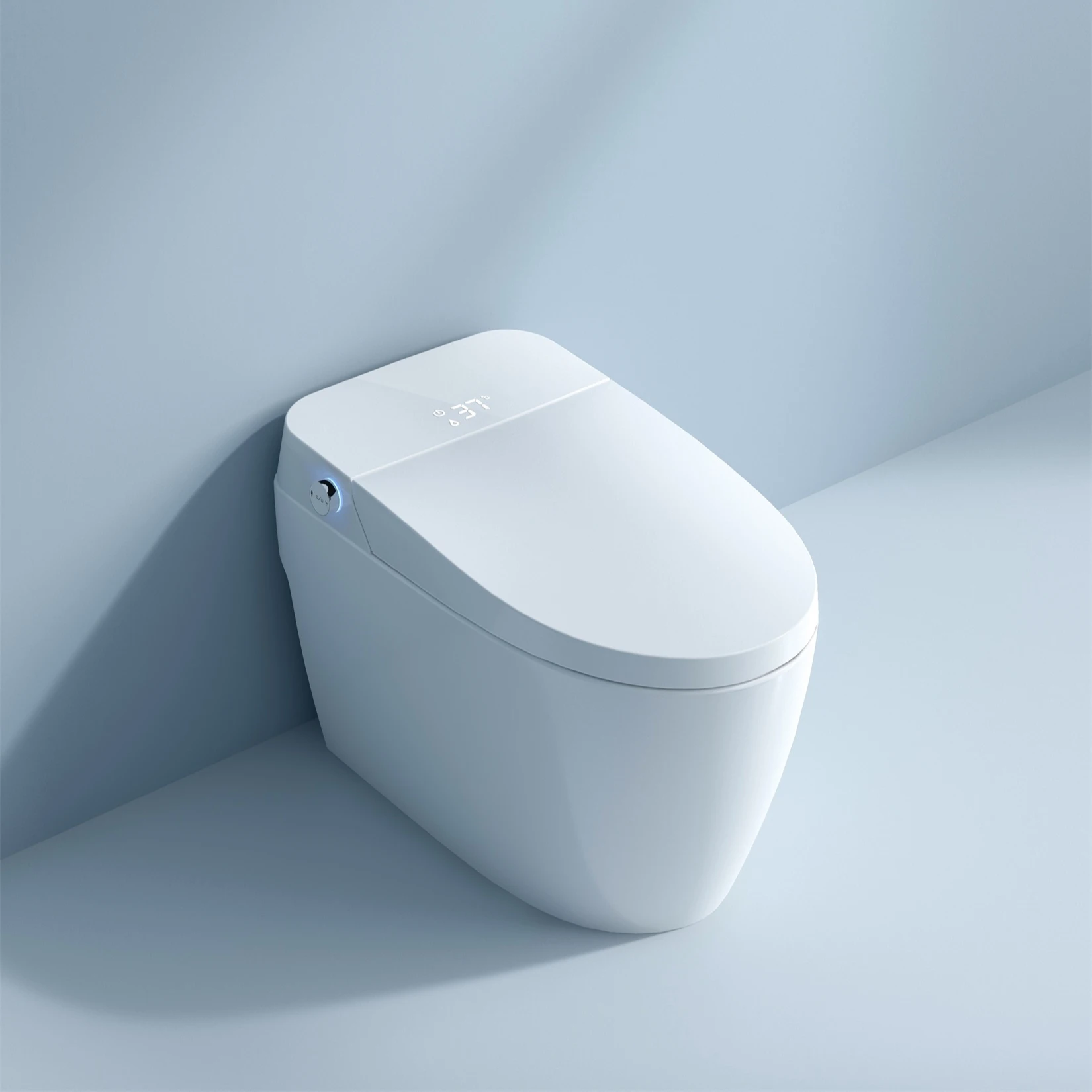 Bathroom Luxury Sensor Electric Automatic Flush Wc Bidet Ceramic Floor One Piece Intelligent Smart Toilet Bowl