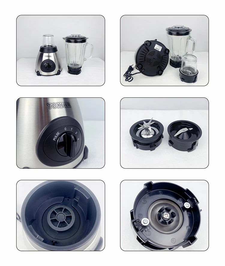 Leazo Customized High Speed Mixer Multi Purpose Blender Stainless Steel Electric Juicer Blender And Grinder