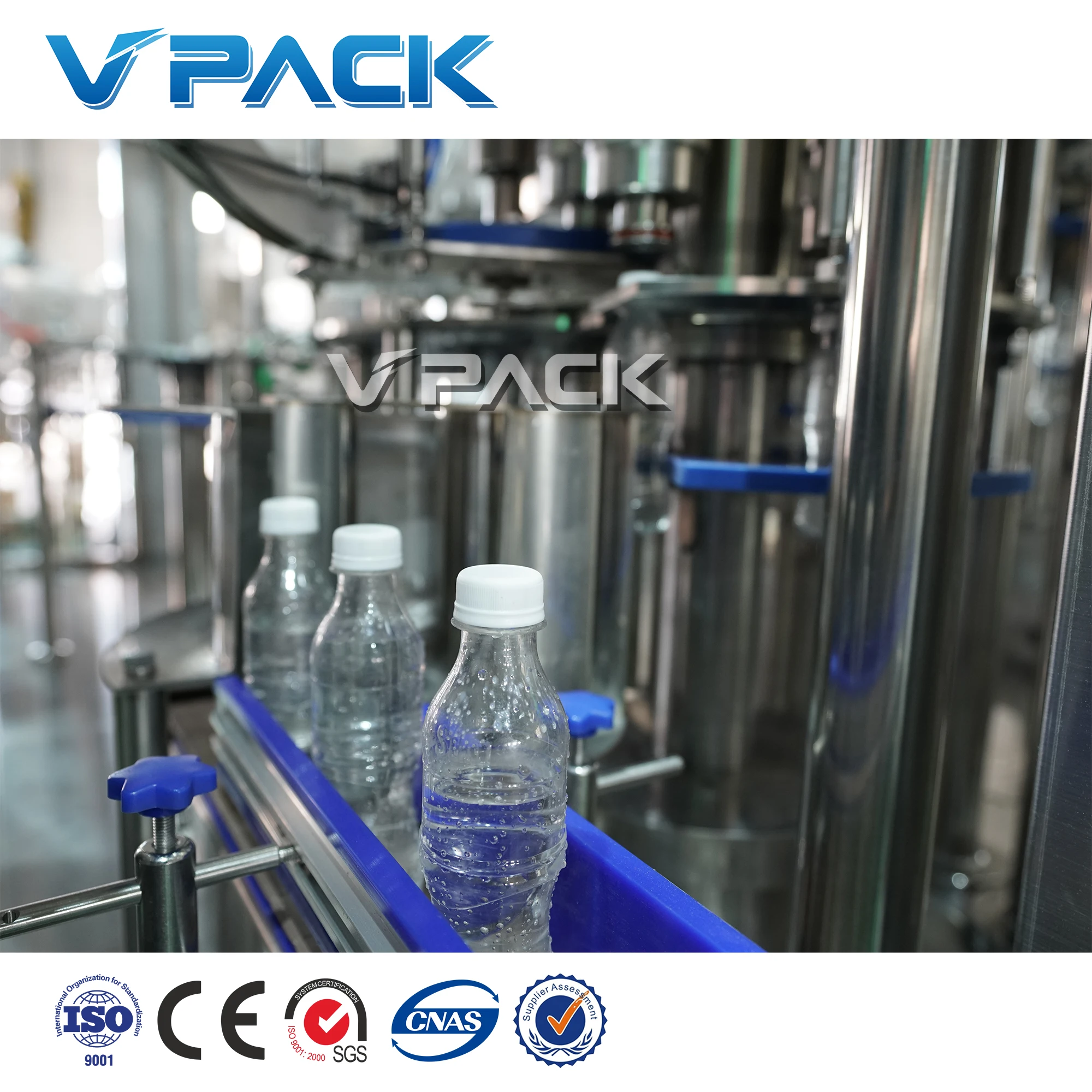 Coke carbonated beverage filling line 4000BPH Automatic Bottle Beverage Filling Machine High filling accuracy New equipment