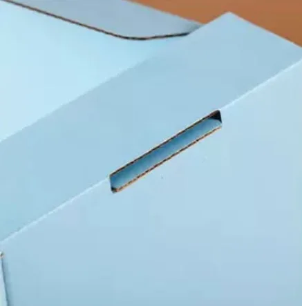 Manufacturers Foldable Blue Custom Empty Corrugated Cardboard Gift Paper Box Mailing Shipping Packaging Boxes