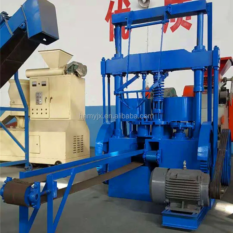 Punch Pressing Honeycomb Machine Production Line To Make BBQ Charcoal  Briquettes