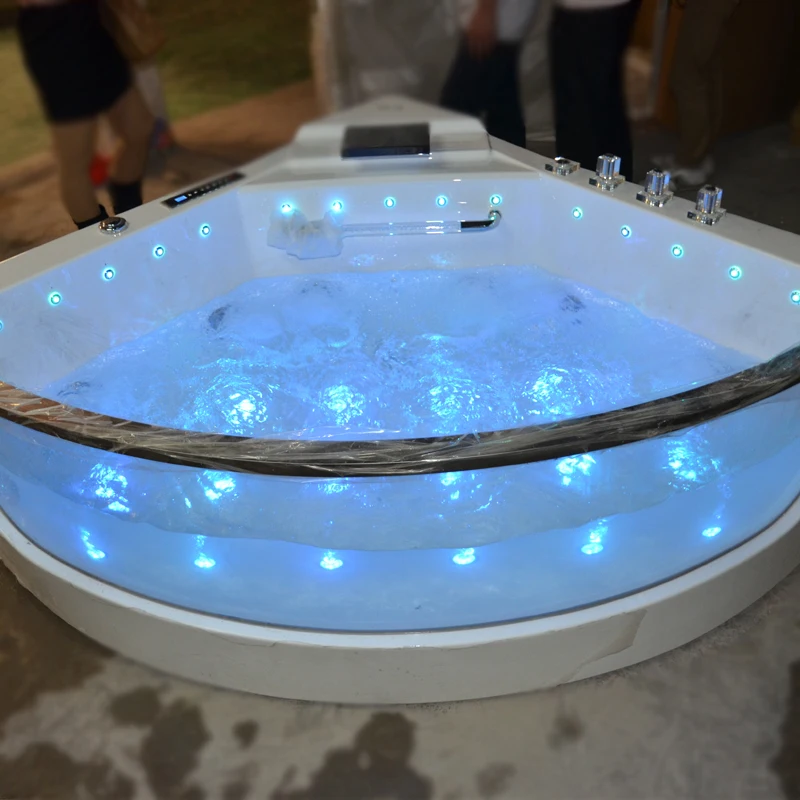 Foshan cheap couple acrylic corner small european small bathtub for adults uk bath whirlpool transparent tub