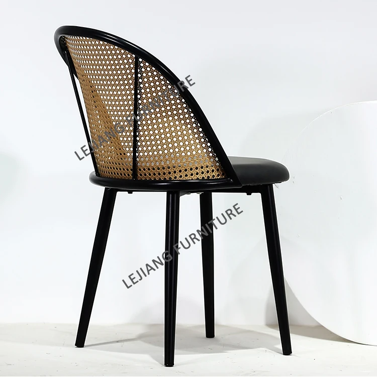 Cheap Wholesale Outdoor Nordic Modern Room Rattan Dinning Restaurant Dining Chair For Dining Table Restaurant Dining Room