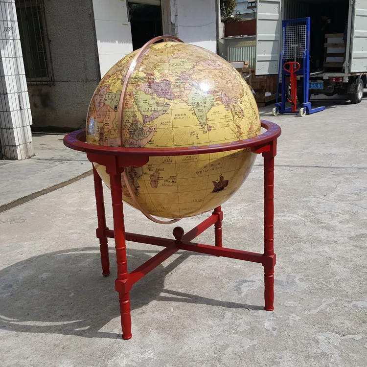 Wholesale Customized HD Floor Oversized Large Globe Globe Office Study Feng Shui School Exhibition
