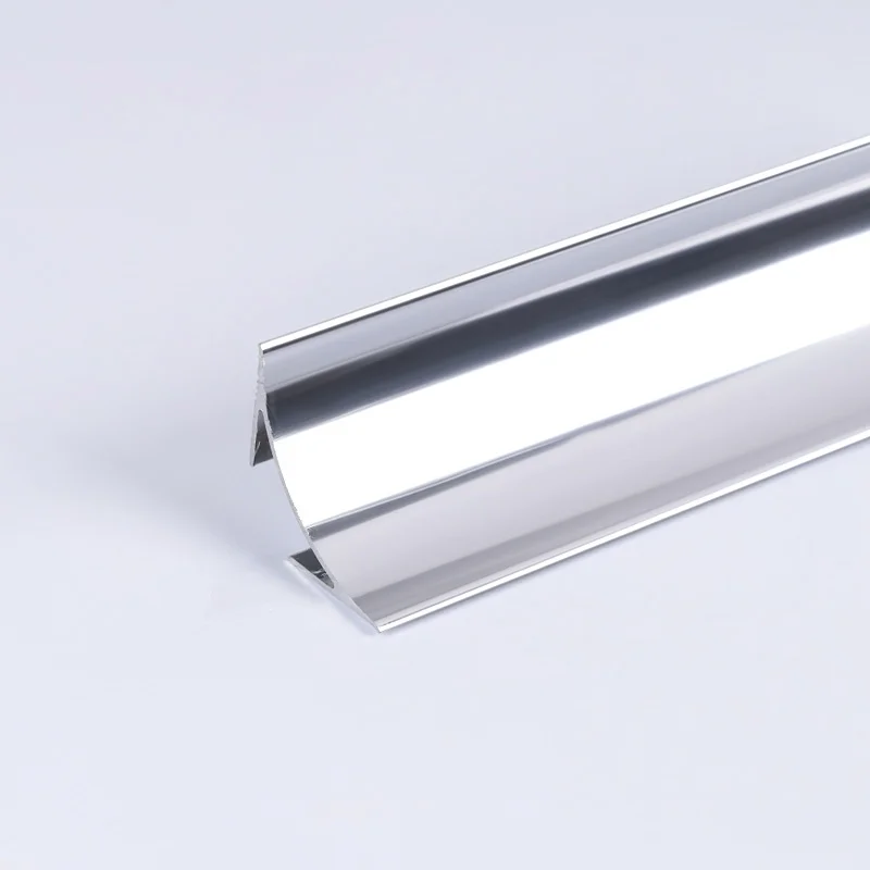DECORTRIM & Prolink Metal Factory Glitter Decoration Edge Corner Custom Shape Aluminum Tile Trim Profile