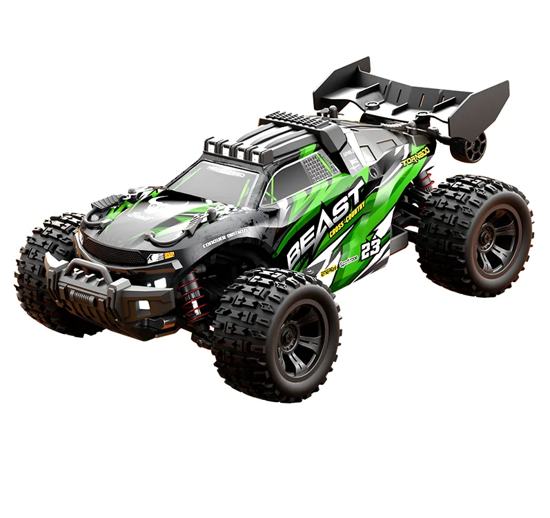 SG118 PRO brush motor 35km/h high speed off road vehicle 1/16 car 17G five-wire steering gear car with led headlamp